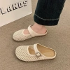 Sandal Giày Cao Gót Nữ Đế Xăng Đan Chống Trơn Trượt Đóng Mũi Công Sở Du Lịch 10