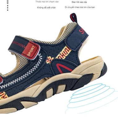 Sandal GummyBear G121 bé trai - Dép quai hậu thể thao, đế mềm không trơn trượt, đi học đi chơi - 238.000₫ 6