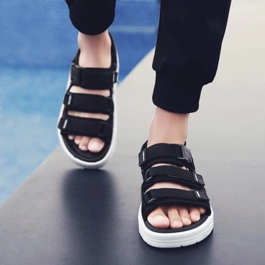 Sandal Nam Dép Quai Dù Học Sinh: Basic Thanh Lịch, Đế Chống Trơn, 168.150₫