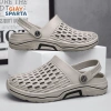 Sandal nam đi biển lỗ thoáng khí, đế EVA êm nhẹ, thiết kế thanh lịch 817