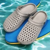 Sandal nam đi biển lỗ thoáng khí, đế EVA êm nhẹ, thiết kế thanh lịch 817 9