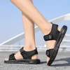 Sandal Nam Đi Học Đi Làm Đế Cao Su Đúc Bền Bỉ, Thoáng Khí, Giá 148.200₫ 3