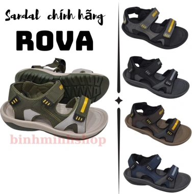 Sandal Nam Nữ Rova Đế Cao Su Đúc Siêu Bền – Phù Hợp Đi Học, Đi Làm, Du Lịch Giá 255k