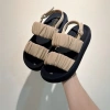 Sandal nữ 2 quai nhúng xếp ly cao 2cm, da mềm nhẹ, trẻ trung - Giảm còn 165.000 VND 8
