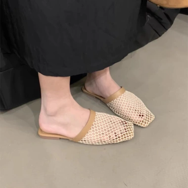 Sandal Nữ Atikota Baotou Dệt Kim Mềm Rỗng Lưới Dép Sinh Viên Mùa Hè Ngoài Trời 169k 5 Sandal Nữ Atikota Baotou Dệt Kim Mềm Rỗng Lưới Dép Sinh Viên Mùa Hè Ngoài Trời 169k 5