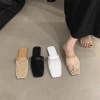 Sandal Nữ Atikota Baotou Dệt Kim Mềm Rỗng Lưới Dép Sinh Viên Mùa Hè Ngoài Trời 169k 9