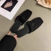 Sandal Nữ Atikota Baotou Dệt Kim Mềm Rỗng Lưới Dép Sinh Viên Mùa Hè Ngoài Trời 169k 10