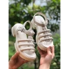 Sandal nữ đế cao 4cm da sần 3 quai đan ngang Fullbox - Đế độn mùa hè du lịch 265k 10