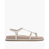 Sandal nữ PD kẹp ngón da mềm, khóa kim loại chắc, đế bệt 1.5cm style Hàn xinh, đi học đi chơi 309k VND 6