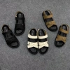 Sandal nữ quai chéo da nhân tạo DTN02 - Đế nguyên khối, quai chắc chắn, đi học, làm, chơi 3