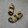 Sandal nữ quai chéo da nhân tạo DTN02 - Đế nguyên khối, quai chắc chắn, đi học, làm, chơi 6