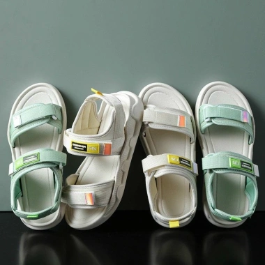 Sandal Nữ Quai Dán FIN Hàn Quốc 3 Màu Hot Trend - Giá chỉ 61.700₫