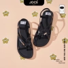 Sandal nữ quai mảnh xỏ ngón Jocé đế bằng - Phối màu video, đi biển du lịch 2