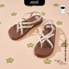 Sandal nữ quai mảnh xỏ ngón Jocé đế bằng - Phối màu video, đi biển du lịch 3