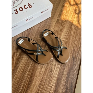 Sandal nữ quai mảnh xỏ ngón Jocé đế bằng - Phối màu video, đi biển du lịch