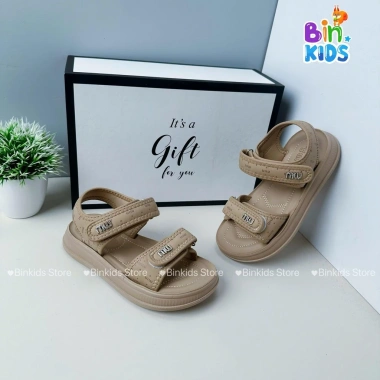 Sandal quai hậu bé gái họa tiết cao cấp size 27-37 đế mềm thoáng mát đi chơi B19 B11+