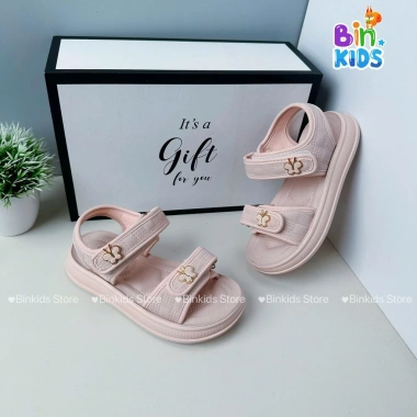 Sandal quai hậu bé gái họa tiết cao cấp size 27-37 đế mềm thoáng mát đi chơi B19 B11+ 5 Sandal quai hậu bé gái họa tiết cao cấp size 27-37 đế mềm thoáng mát đi chơi B19 B11+ 5