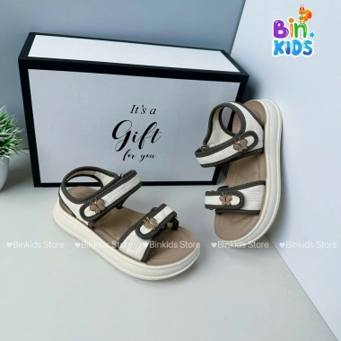 Sandal quai hậu bé gái họa tiết cao cấp size 27-37 đế mềm thoáng mát đi chơi B19 B11+