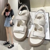Sandal Quai Ngang Đế Cao 4 Phân Pyta Shoes - Giày Đi Học Điều Chỉnh, Quai Dán Xé Hottrend 3