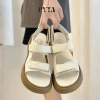 Sandal Quai Ngang Đế Cao 4 Phân Pyta Shoes - Giày Đi Học Điều Chỉnh, Quai Dán Xé Hottrend 9