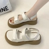 Sandal Quai Ngang Đế Cao 4 Phân Pyta Shoes - Giày Đi Học Điều Chỉnh, Quai Dán Xé Hottrend 10