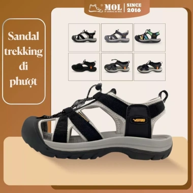 Sandal trekking nam nữ Vento Alpha SD8.001B bít mũi - Giá ưu đãi 306.000₫