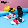 Sandals trẻ em size 24-33 màu kẹo thoáng khí mở mũi, giày dép mùa hè đi biển 2