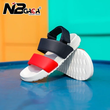 Sandals trẻ em size 24-33 màu kẹo thoáng khí mở mũi, giày dép mùa hè đi biển 3