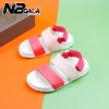 Sandals trẻ em size 24-33 màu kẹo thoáng khí mở mũi, giày dép mùa hè đi biển 6