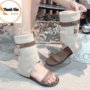 Sandan nữ cao 3cm phối khóa xinh D371 - Giá chỉ 270.000đ, giảm tới 22% 5