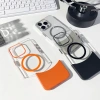 Sang Trọng Trong Suốt PC Cứng iPhone 15/14/13/12 – Vỏ Tháo Rời, Màu Tương Phản, Chống Sốc, Sạc Không Dây Giá 126.928đ