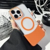 Sang Trọng Trong Suốt PC Cứng iPhone 15/14/13/12 – Vỏ Tháo Rời, Màu Tương Phản, Chống Sốc, Sạc Không Dây Giá 126.928đ 2
