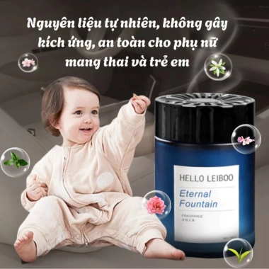 Sáp Thơm Heloo Leiboo Cấp cho Xe Ô Tô - Khử Mùi, Giảm Say, Mùi Hương Nhẹ 125k 4 Sáp Thơm Heloo Leiboo Cấp cho Xe Ô Tô - Khử Mùi, Giảm Say, Mùi Hương Nhẹ 125k 4