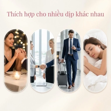 Sáp thơm lâu trôi nữ, nhỏ gọn tiện dụng, hương hoa tươi mát, chỉ 96.900đ 5