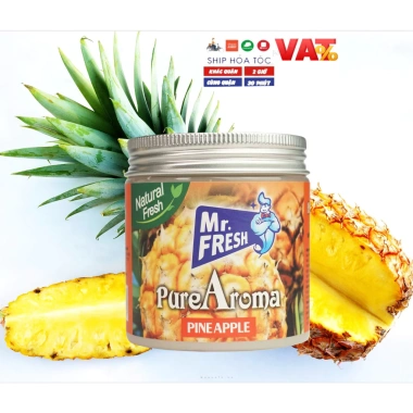 Sáp Thơm Pure Aroma 230g Hương Dứa - Khử Mùi, Chống Say Xe, Giá 49.900₫ 2