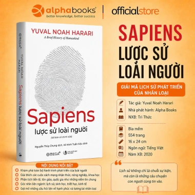 Sapiens Lược Sử Loài Người - Omega Plus, Giá Ưu Đãi 125k, Khám Phá Lịch Sử Nhân Loại