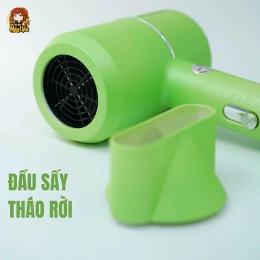 Sấy mini xanh lá Sesihair - Gọn du lịch, bà trùm uốn tóc, chỉ 250k 4 Sấy mini xanh lá Sesihair - Gọn du lịch, bà trùm uốn tóc, chỉ 250k 4