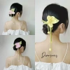 Scrunchie hoa đào hoa mai xinh cho tóc, dây cột tóc tết Dinosaur giảm còn 15.120 VND