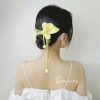 Scrunchie hoa đào hoa mai xinh cho tóc, dây cột tóc tết Dinosaur giảm còn 15.120 VND 4