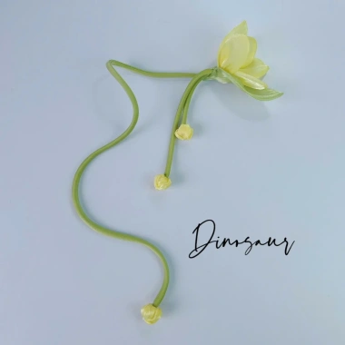 Scrunchie hoa đào hoa mai xinh cho tóc, dây cột tóc tết Dinosaur giảm còn 15.120 VND