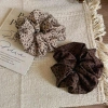 Scrunchies Da Báo Xếp Ly Thanh Lịch - Phụ Kiện Tóc Nữ Giá 32.615 VNĐ 6