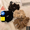 Scrunchies nhung dày bản to chun buộc tóc giá ưu đãi 15.500 VND phong cách và độ bền
