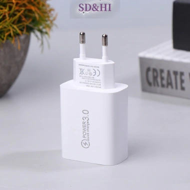 Sdhi 20W Power Delivery 4 Cổng USB 5V4A, QC3.0, Sạc EU/Mỹ Du Lịch 110-220V