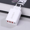 Sdhi 20W Power Delivery 4 Cổng USB 5V4A, QC3.0, Sạc EU/Mỹ Du Lịch 110-220V 6