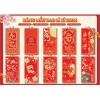Sét 10 bao lì xì mix mẫu truyền thống, mẫu mới nhất, giá chỉ 10.000đ, giảm từ 12.800đ
