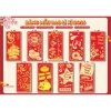 Sét 10 bao lì xì mix mẫu truyền thống, mẫu mới nhất, giá chỉ 10.000đ, giảm từ 12.800đ 2