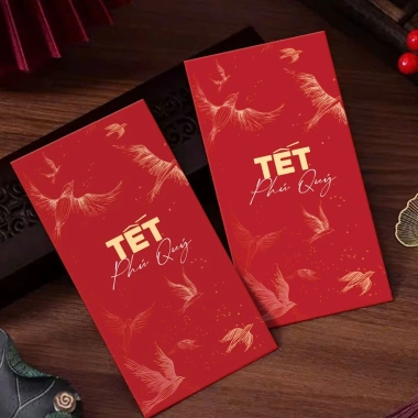 Set 10 Bao Lì Xì Tết Gấm Hoa Hàng Thiết Kế Cán Mờ Sang Trọng, Chỉ 17.900 VNĐ 2 Set 10 Bao Lì Xì Tết Gấm Hoa Hàng Thiết Kế Cán Mờ Sang Trọng, Chỉ 17.900 VNĐ 2