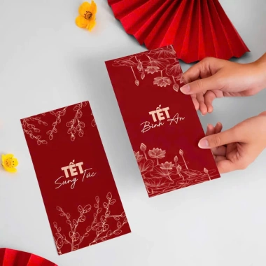 Set 10 Bao Lì Xì Tết Xuân Bính Ngọ 2.026 Thiết Kế Sang Trọng Giá Ưu Đãi 8.000đ