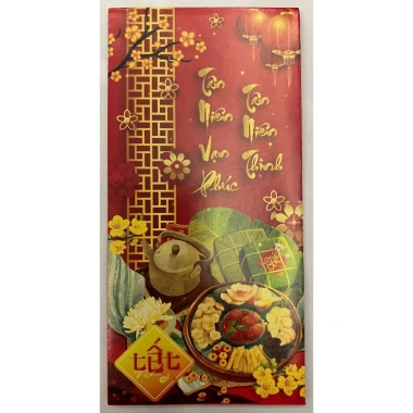 Set 10 bao lì xì truyền thống 2 set - 20 chiếc đẹp mắt, giá ưu đãi 9.000đ 6
