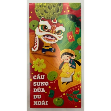 Set 10 bao lì xì truyền thống 2 set - 20 chiếc đẹp mắt, giá ưu đãi 9.000đ 7